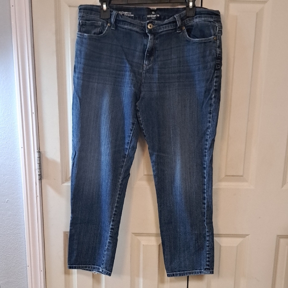 Liz Claiborne Denim - Liz Claiborne City Fit Skinny Boyfriend Women's Blue Jeans